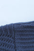 Strapped Cut Out Shoulder Turtleneck Sweater